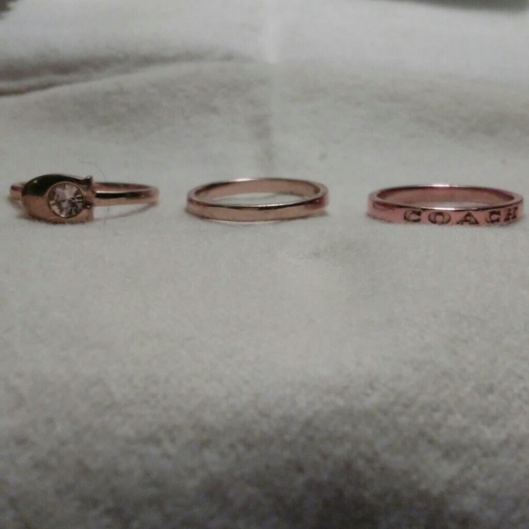 Coach ring set - Picture 1 of 2